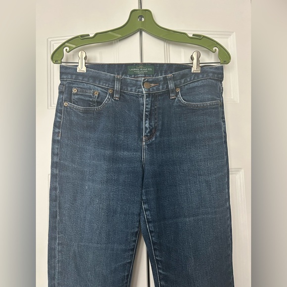 Lauren Jeans Co. Lauren Ralph Lauren Women's 6P Y2K Classic Straight Blue Jeans - Picture 2 of 15